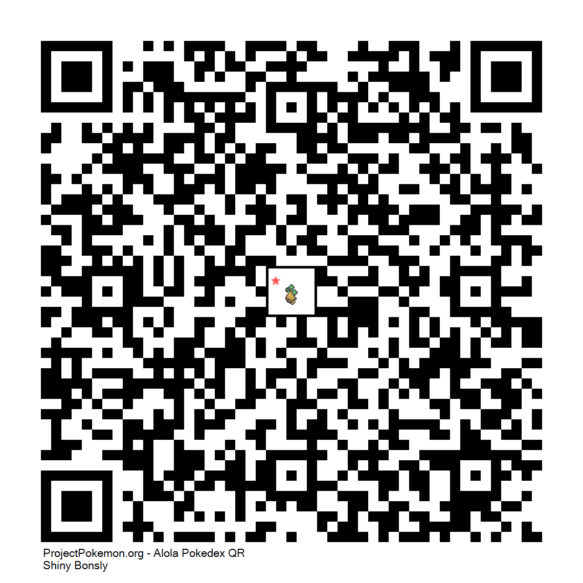 Cdigo QR de Bonsly variocolor